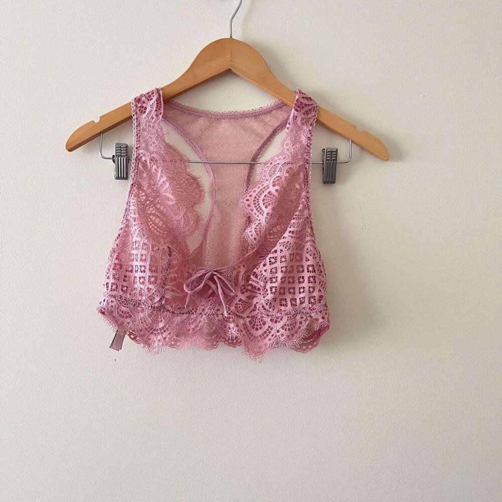 Victoria's Secret Pink Lace Bralette